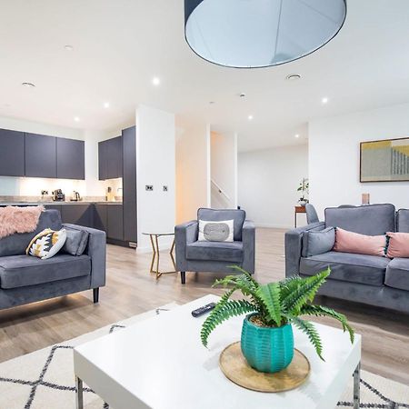 הוילה מנצ'סטר Luxury Free Parking Townhouse מראה חיצוני תמונה