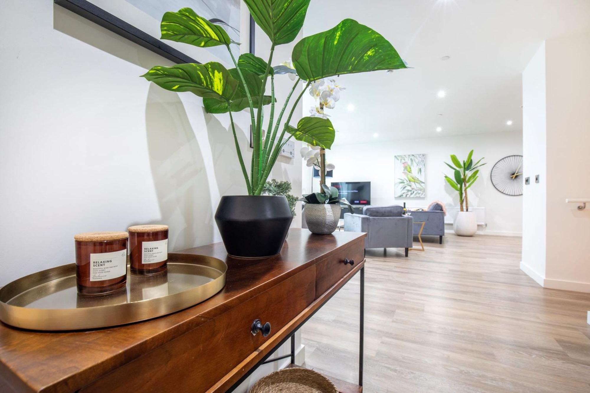 הוילה מנצ'סטר Luxury Free Parking Townhouse מראה חיצוני תמונה