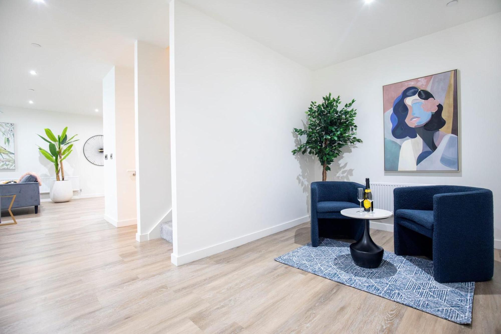 הוילה מנצ'סטר Luxury Free Parking Townhouse מראה חיצוני תמונה
