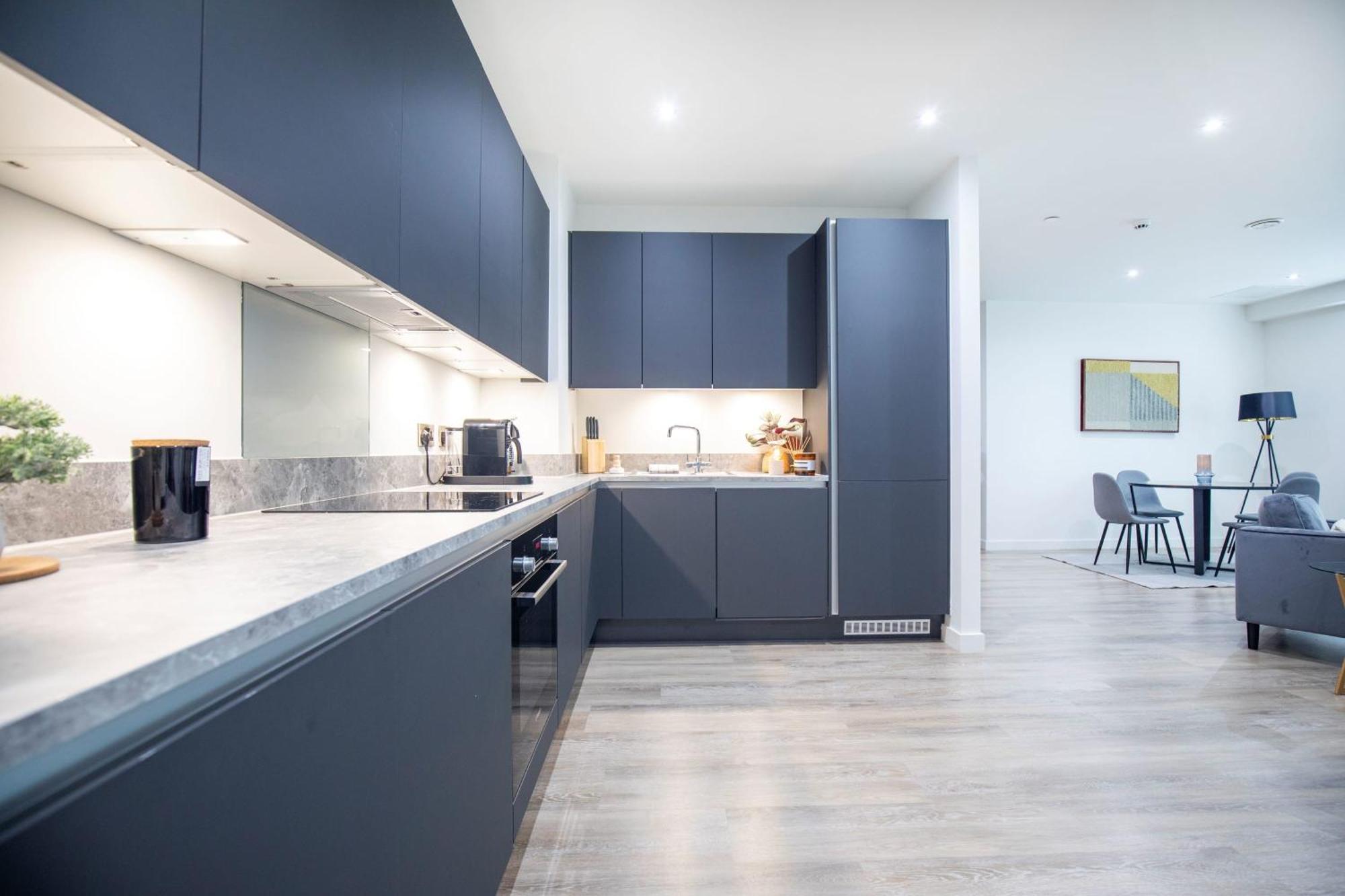 הוילה מנצ'סטר Luxury Free Parking Townhouse מראה חיצוני תמונה